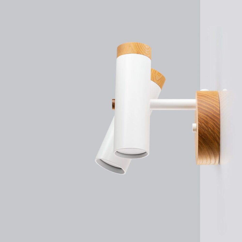 Світильник сучасний Бра лофт на білий стіну Urban Light double white